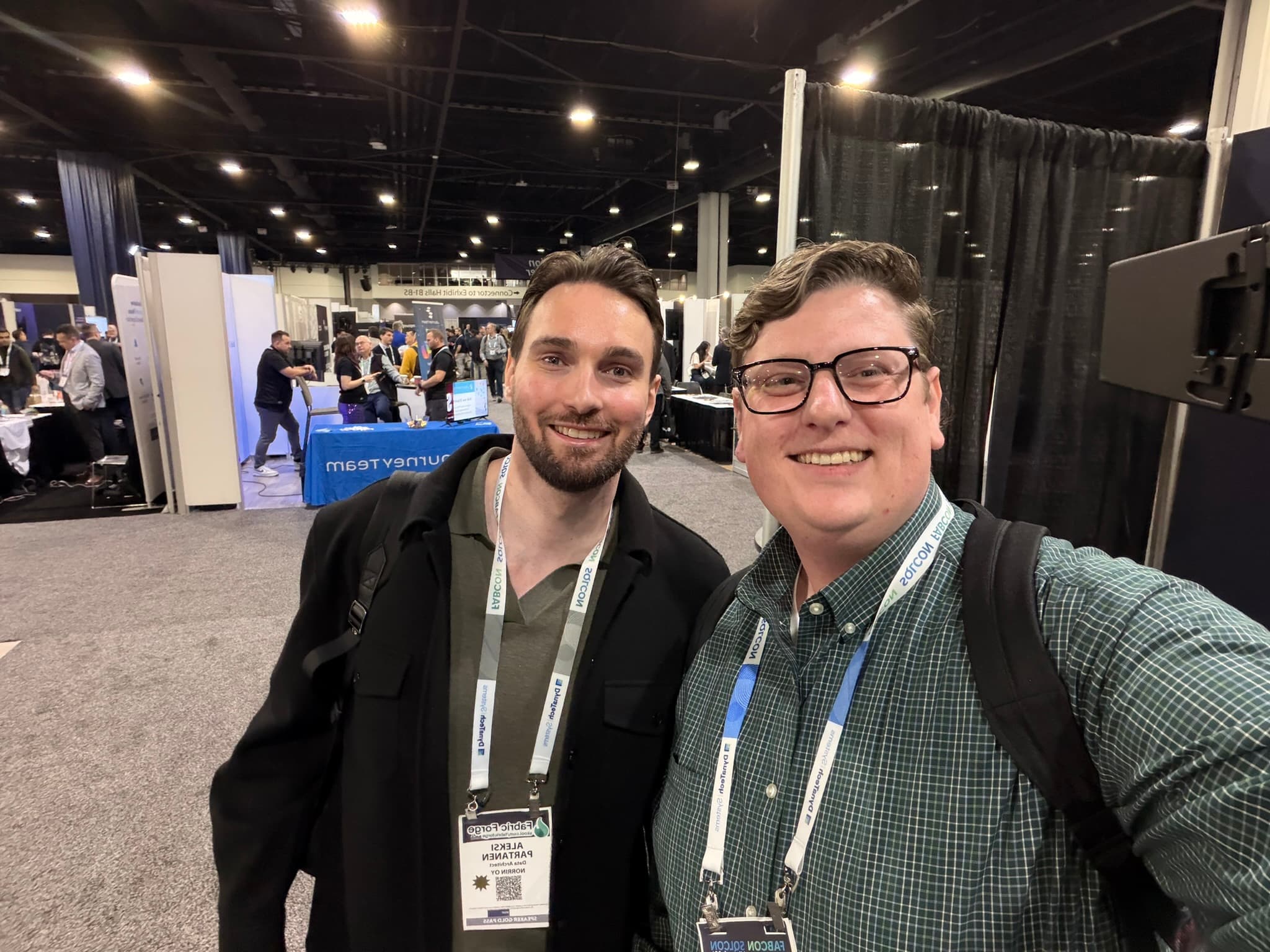 Zachary Novak and Aleksi Partanen at FabCon 2026